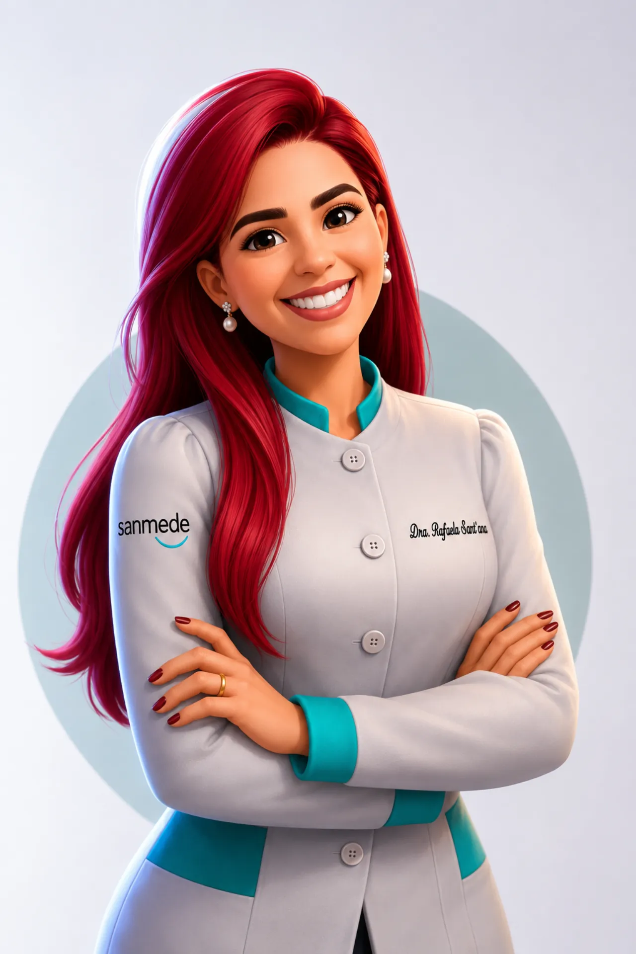 Avatar ilustrado da Dra. Rafaela Sant'ana — Sanmede