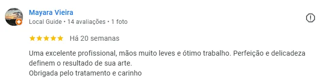 Depoimento de paciente da clínica odontológica em Manaus Sanmede — avaliação Google 6 sobre dentista em Manaus